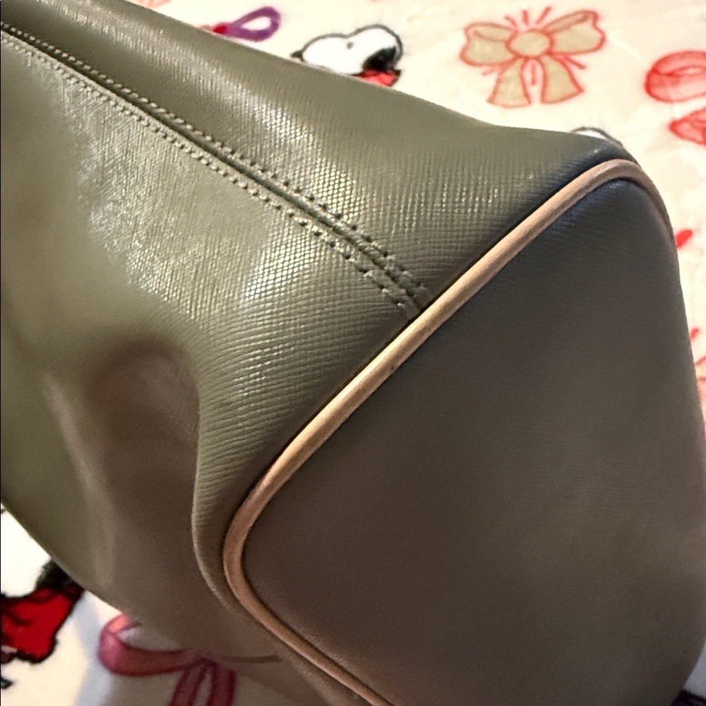 Coach Saffiano Leather Tote small preowned - Picture 8 of 16